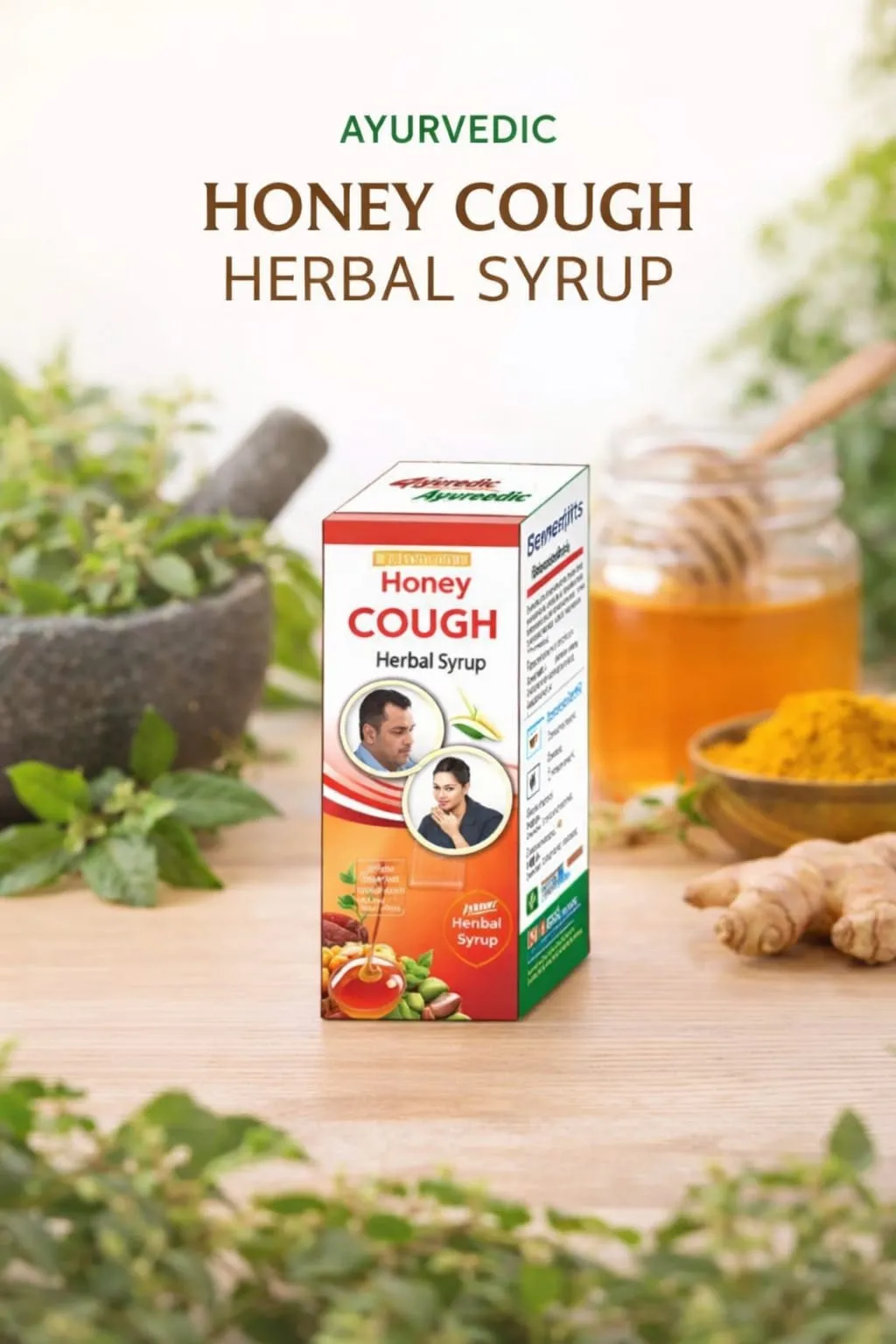 Honey Cough Herbal Syrup